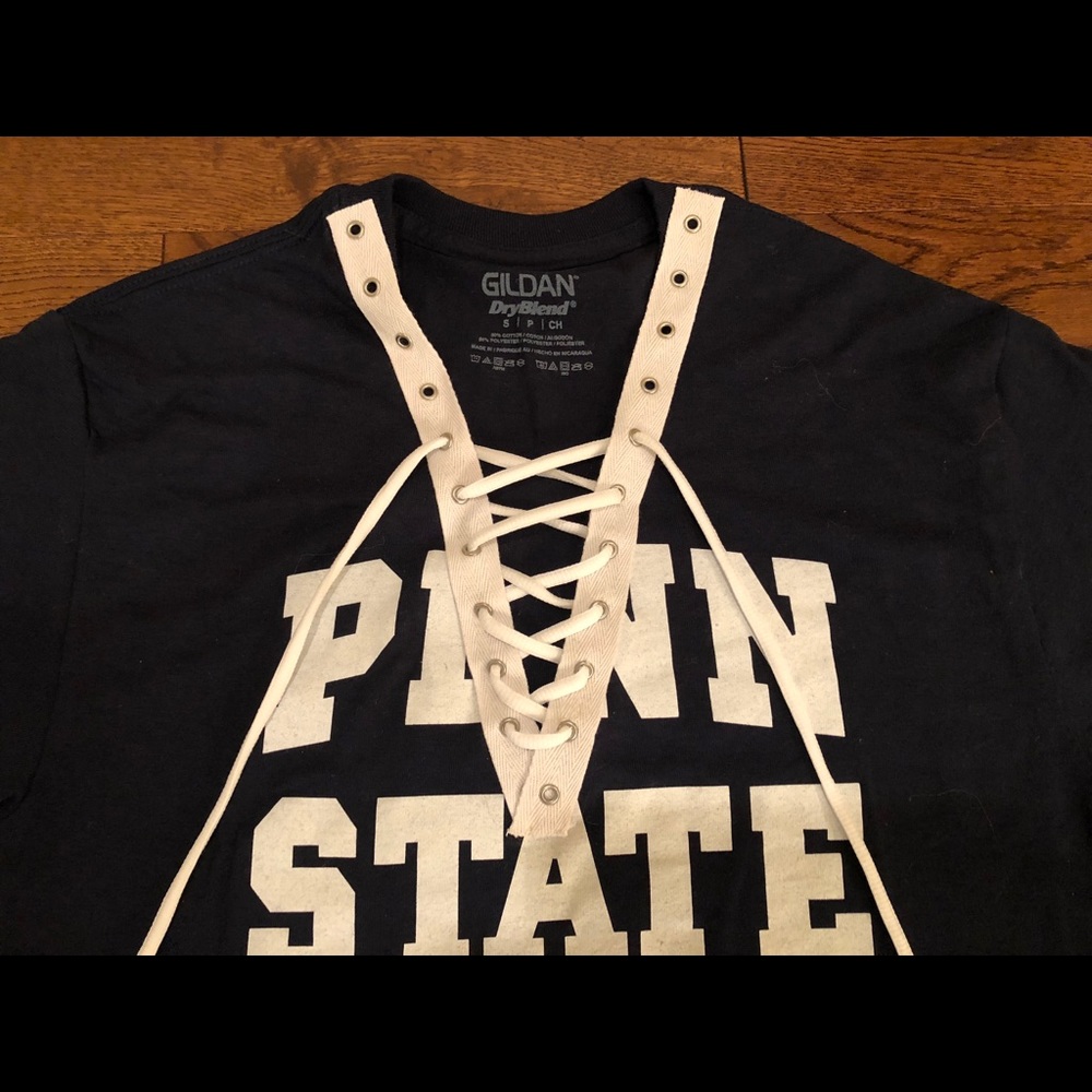 Penn State Women’s Lace-up Tailgate T-shirt